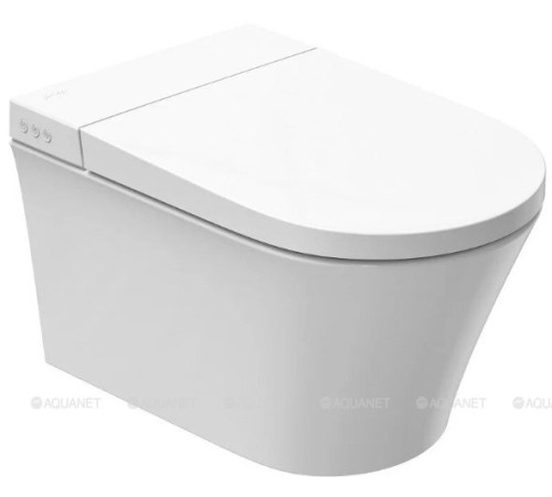 Комплект унитаз подвесной с инсталляцией, сиденьем и панелью смыва Jacob Delafon E34360-00