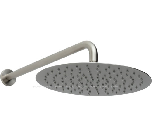 Верхний душ Allen Brau Priority Slim 300 мм с держателем 430 мм никель 5.31A17-BN