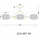 Люстра на штанге Velante 214-507-03