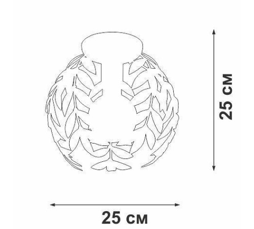 Накладной светильник Vitaluce V1869 V1869-0/1PL