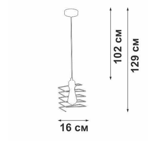 Подвесной светильник Vitaluce V2853 V2853-1/1S