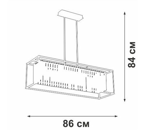 Люстра на штанге Vitaluce V5402 V5402-1/4PL
