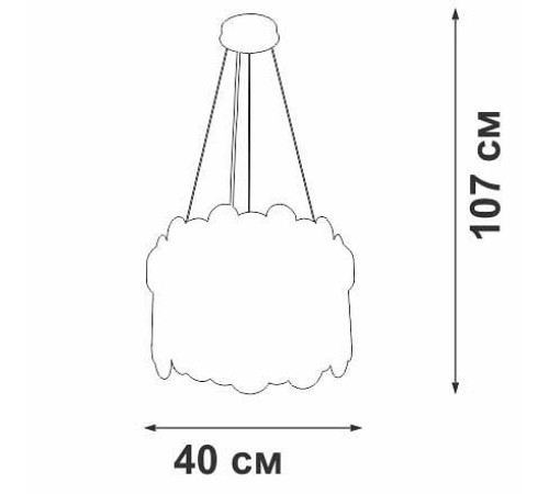 Подвесная люстра Vitaluce V5895 V5895-8/5S