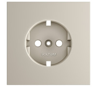 Накладка для розетки с заземлением Voltum S70 VLS000603