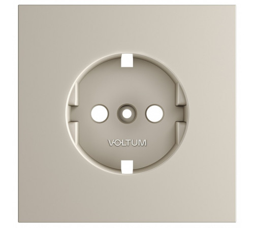 Накладка для розетки с заземлением Voltum S70 VLS000603