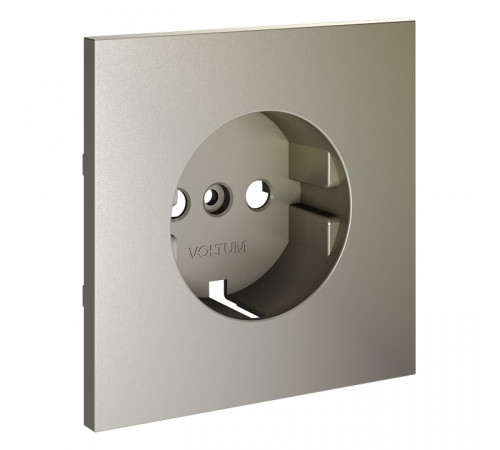 Накладка для розетки с заземлением Voltum S70 VLS000604