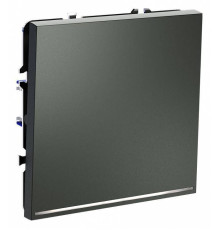 Выключатель проходной одноклавишный с подсветкой без рамки Voltum S70 VLS010406