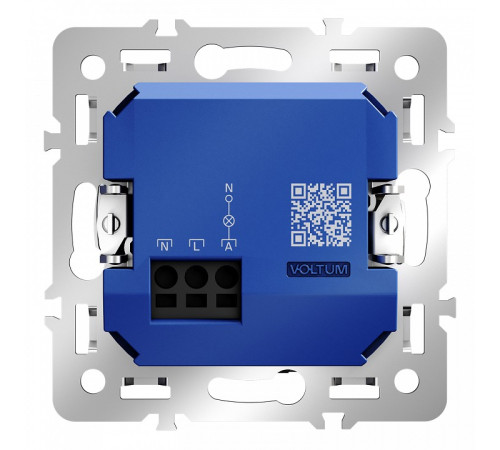Механизм для электронных карточных выключателей без рамки Voltum S70 VLS0107M