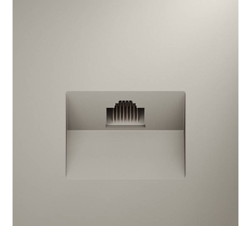 Розетка Ethernet RJ-45 без рамки Voltum S70 VLS060103