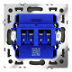 Розетка акустическая без рамки Voltum S70 VLS060307