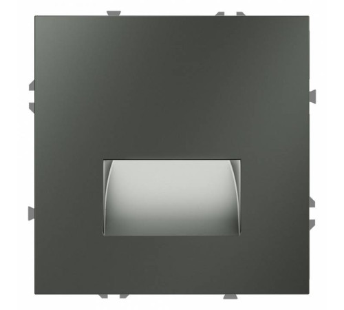 Заглушка для поста с подсветкой, без рамки Voltum S70 VLS070606