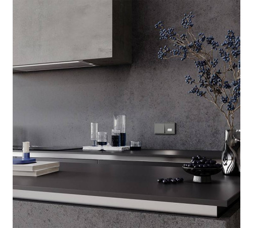 Заглушка для поста с подсветкой, без рамки Voltum S70 VLS070606