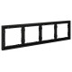 Рамка на 4 поста Voltum S70 VLS100408