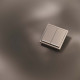Клавиша для выключателя одноклавишного Voltum S70 METAL VLSM000410