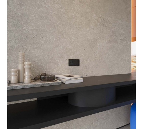 Клавиши для выключателя двухклавишного с подсветкой Voltum S70 METAL VLSM000412