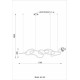 Подвесной светильник Wertmark Vanessa WE449.06.903