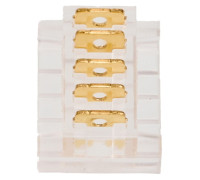 Соединитель лент прямой жесткий Wolta  WLS-5PIN-RGBW-12MM-I