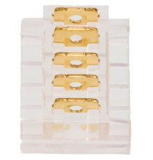 Соединитель лент прямой жесткий Wolta  WLS-5PIN-RGBW-12MM-I