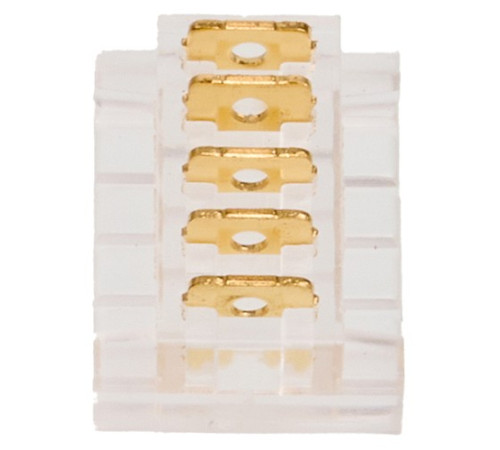 Соединитель лент прямой жесткий Wolta WLS-5PIN-RGBW-12MM-I