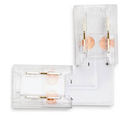 Соединитель лент угловой жесткий Wolta WLS-A-08