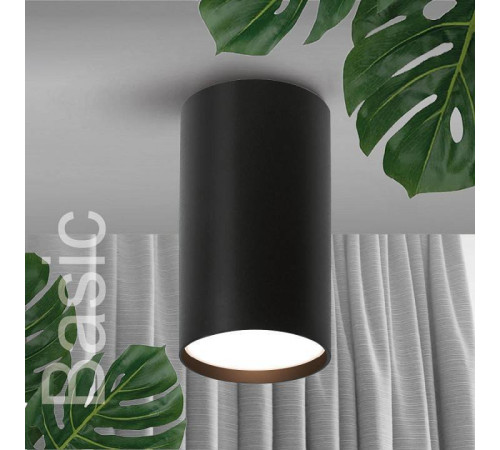 Накладной светильник Wolta BASIC WSL-GU10 WSL-GU10/01BL