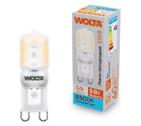 Лампа светодиодная Wolta  G9 5Вт 6500K WSTD-JCD-5W6KG9-P