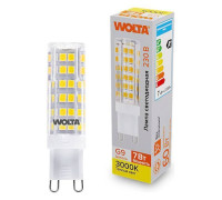Лампа светодиодная Wolta  G9 7Вт 3000K WSTD-JCD-7W3KG9-C