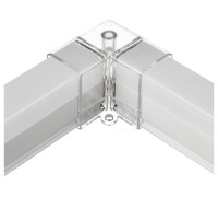 Соединитель угловой L-образный для модульных светильников Wolta  WTB-WBT-L-01