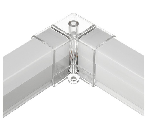 Соединитель угловой L-образный для модульных светильников Wolta WTB-WBT-L-01