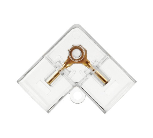 Соединитель угловой L-образный для модульных светильников Wolta WTB-WBT-L-01