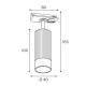 Светильник на штанге Wolta Shell WTL-MR11/16BG