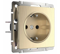Розетка двойная с заземлением, без рамки Werkel W117 8 W1171010