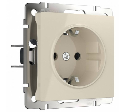 Розетка двойная с заземлением, без рамки Werkel W117 6 W1171303