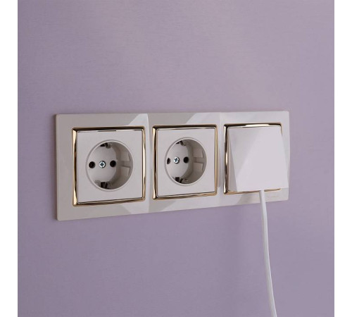 Розетка для вывода кабеля без рамки Werkel W115 1 W1150203