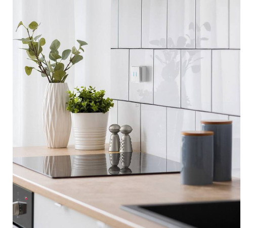 Выключатель двухклавишный с подсветкой Werkel Gallant (белая) W5020101