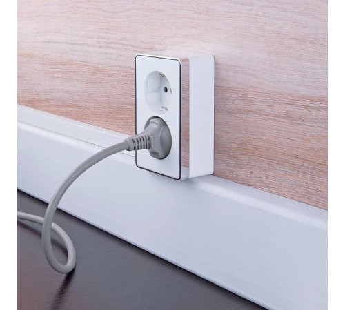 Розетка двойная с заземлением Werkel Gallant (белая) W5072101