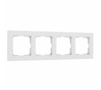 Рамка на 4 поста Werkel Hammer W0042401 (белый)