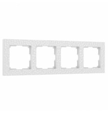 Рамка на 4 поста Werkel Hammer W0042401 (белый)