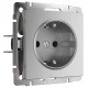 Розетка с заземлением Werkel W1171009