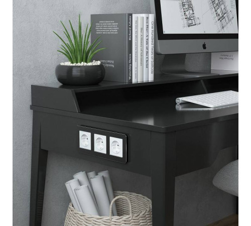 Розетка с заземлением, без рамки Werkel Белые матовые W1171061