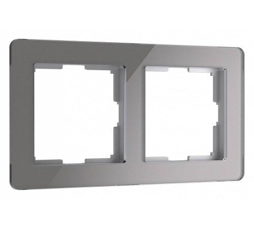 Рамка на 2 поста Werkel Acrylic графит W0022704