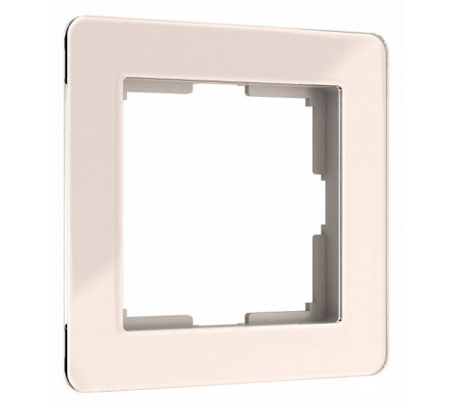 Рамка на 1 пост Werkel Acrylic айвори W0012743