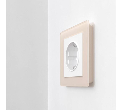 Рамка на 1 пост Werkel Acrylic айвори W0012743