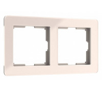 Рамка на 2 поста Werkel Acrylic айвори W0022743