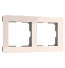 Рамка на 2 поста Werkel Acrylic айвори W0022743