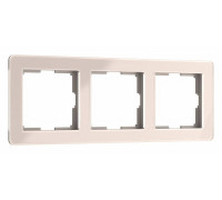 Рамка на 3 поста Werkel Acrylic айвори W0032743