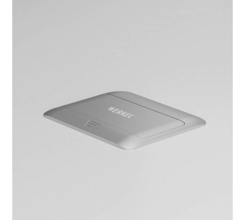 Выдвижной блок для розеток Werkel серебряный a069366