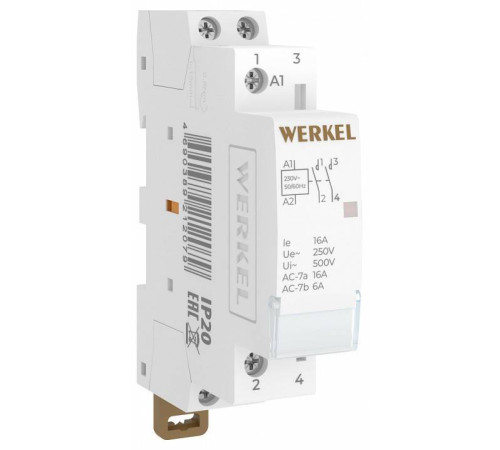 Контактор одномодульный Werkel Контакторы W941M16O