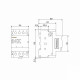 Контактор трехмодульный Werkel Контакторы W943M63O
