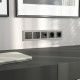 Рамка на 5 постов Werkel Senso дымчатый soft-touch W0053117